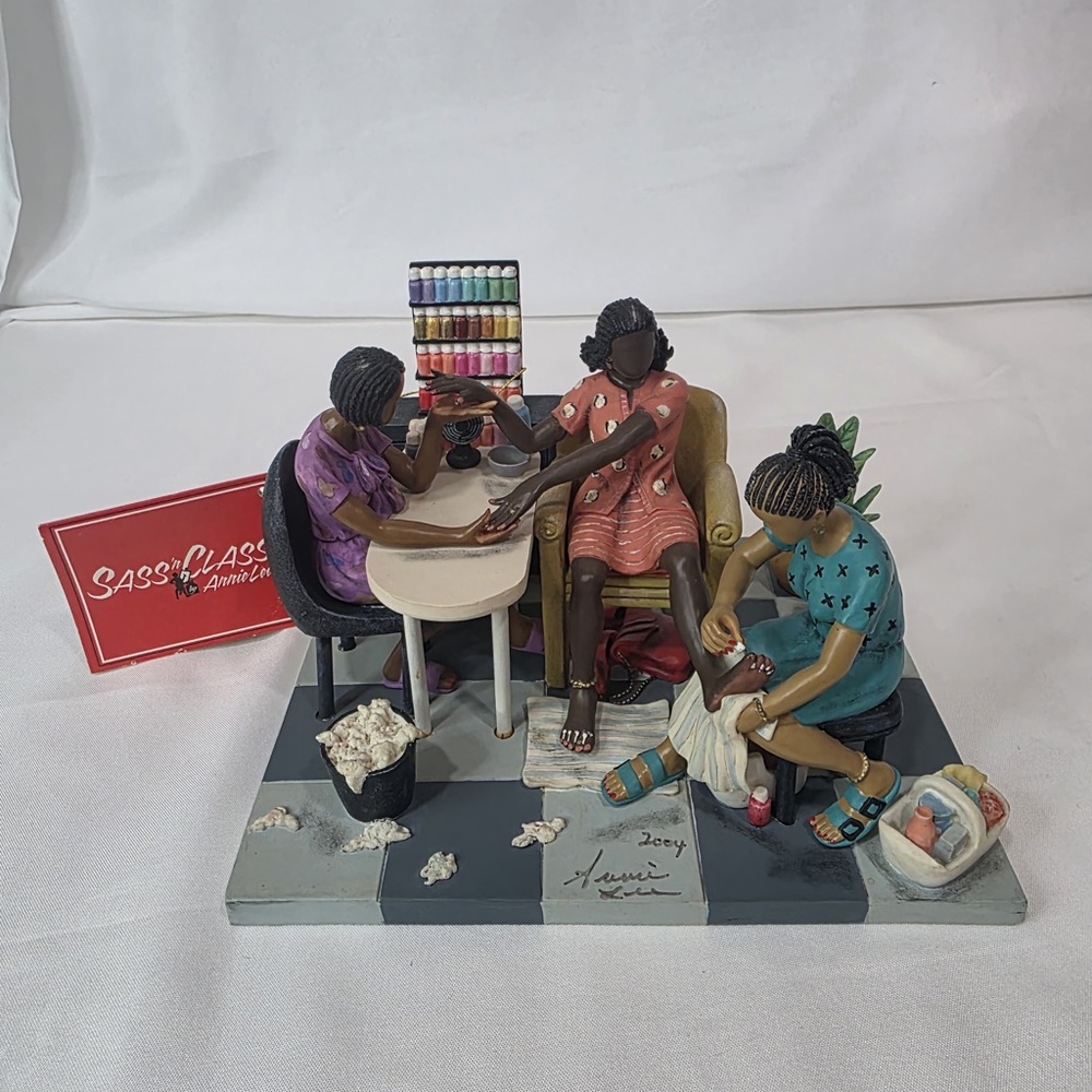 Sass n Class Annie Lee: “Full Set Or Fill In” Signed by Annie Lee 2004.